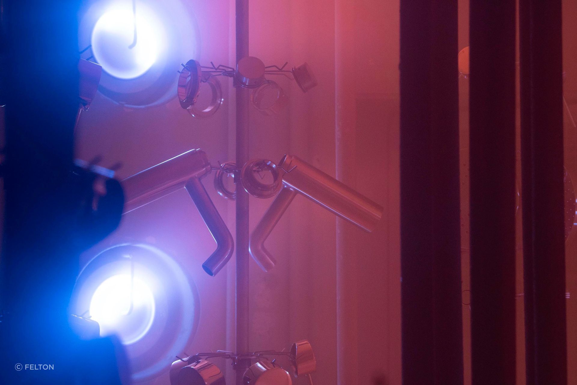 All non-chrome shower and tapware components are finished using the Titan PVD.