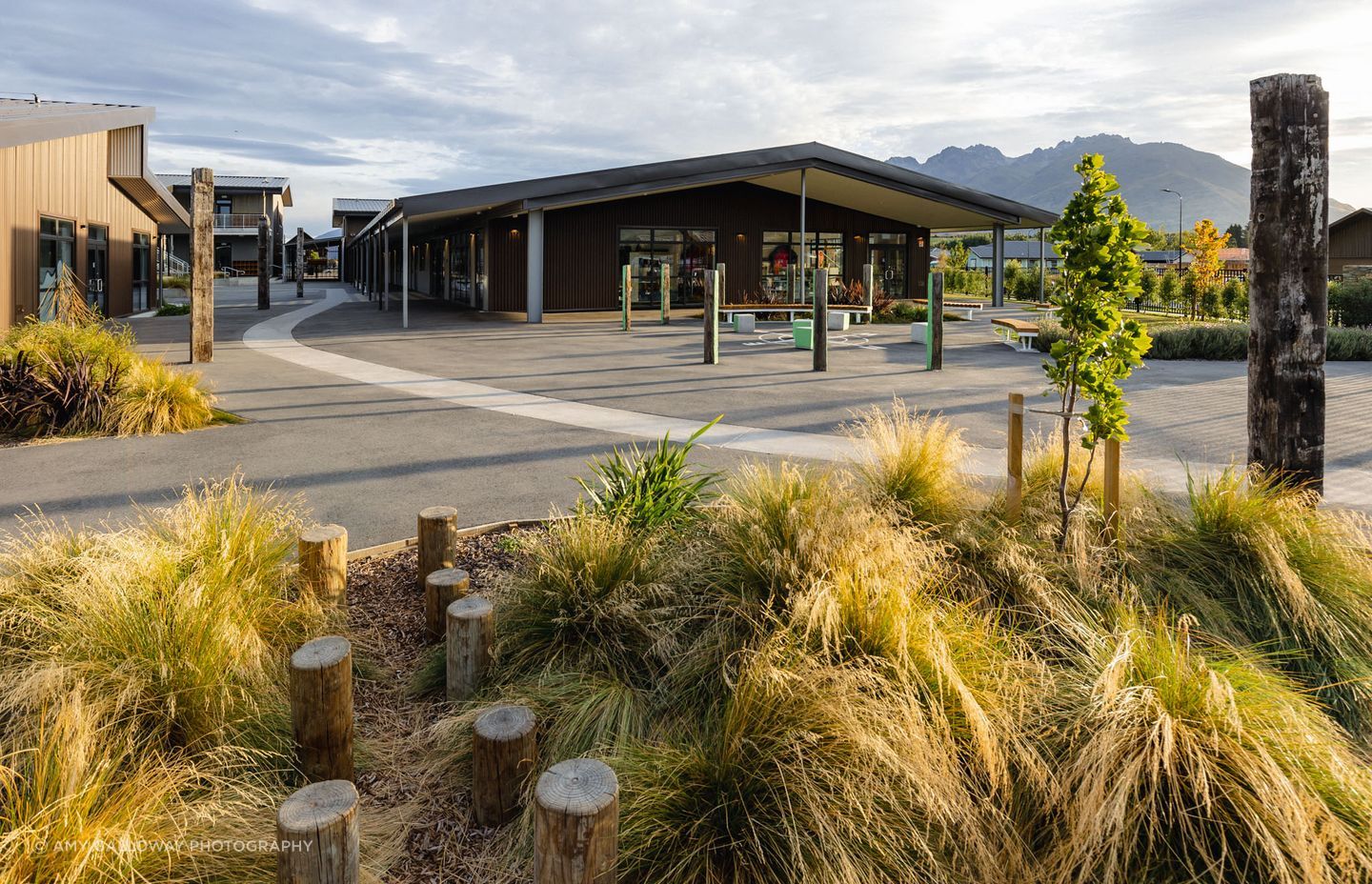 Kids like to take shortcuts through the gardens, so it was important for the plants to be robust enough to survive trampling.