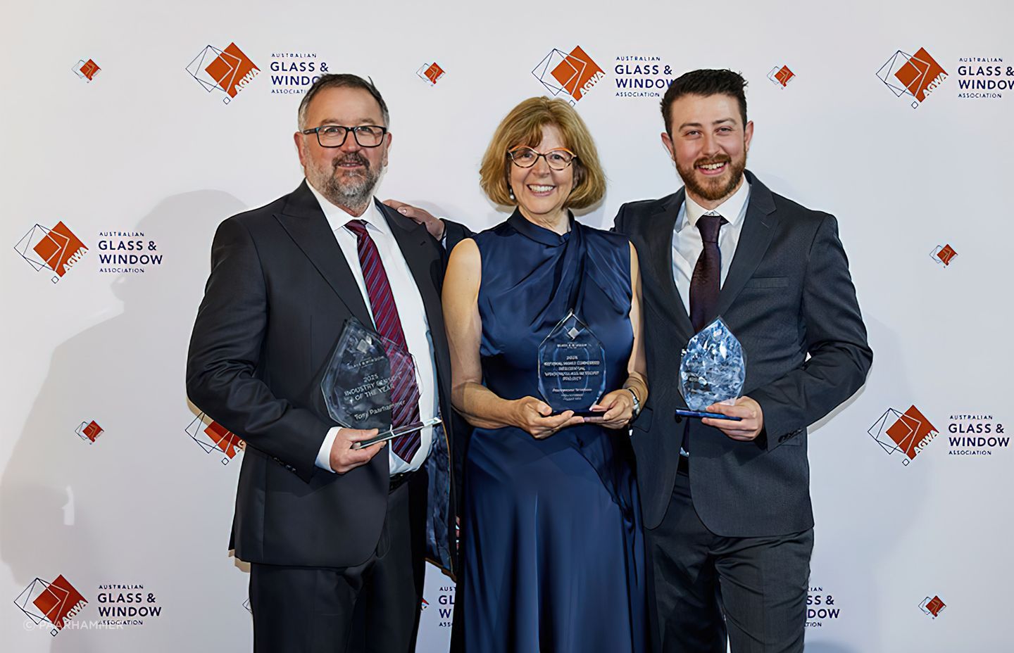 From left to right: Tony Paarhammer, Edith Paarhammer, Thomas Paarhammer