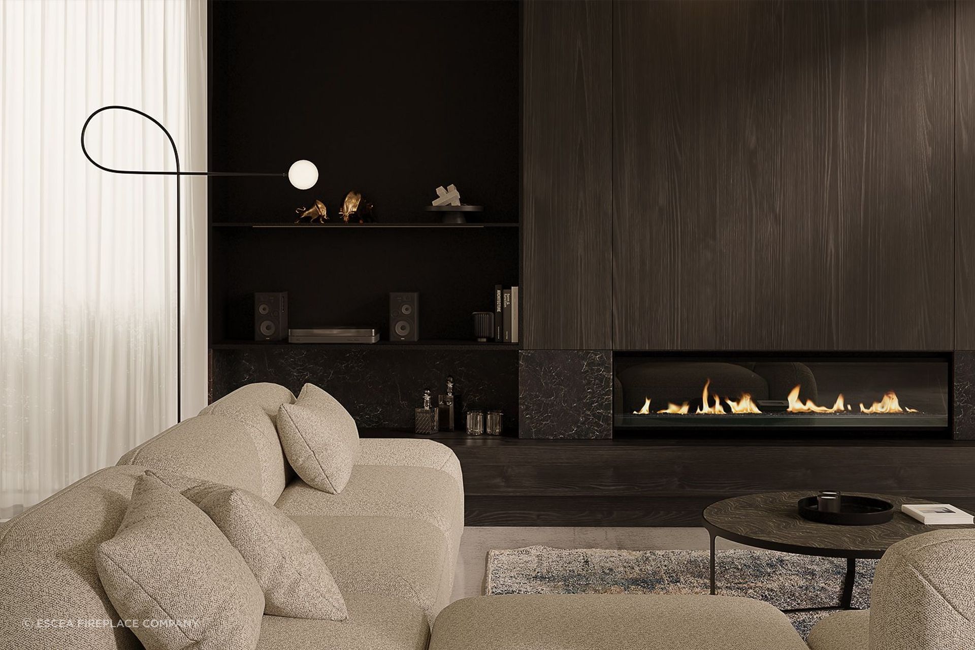 Escea Fireplace Company | LR Series