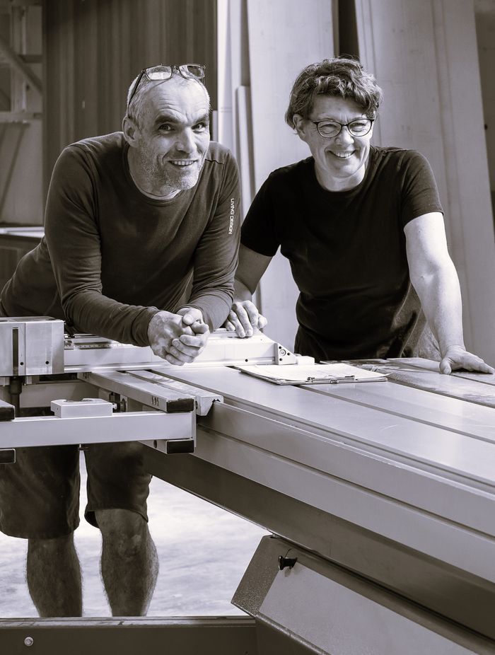 Living Design's Klaus and Annett Todt.