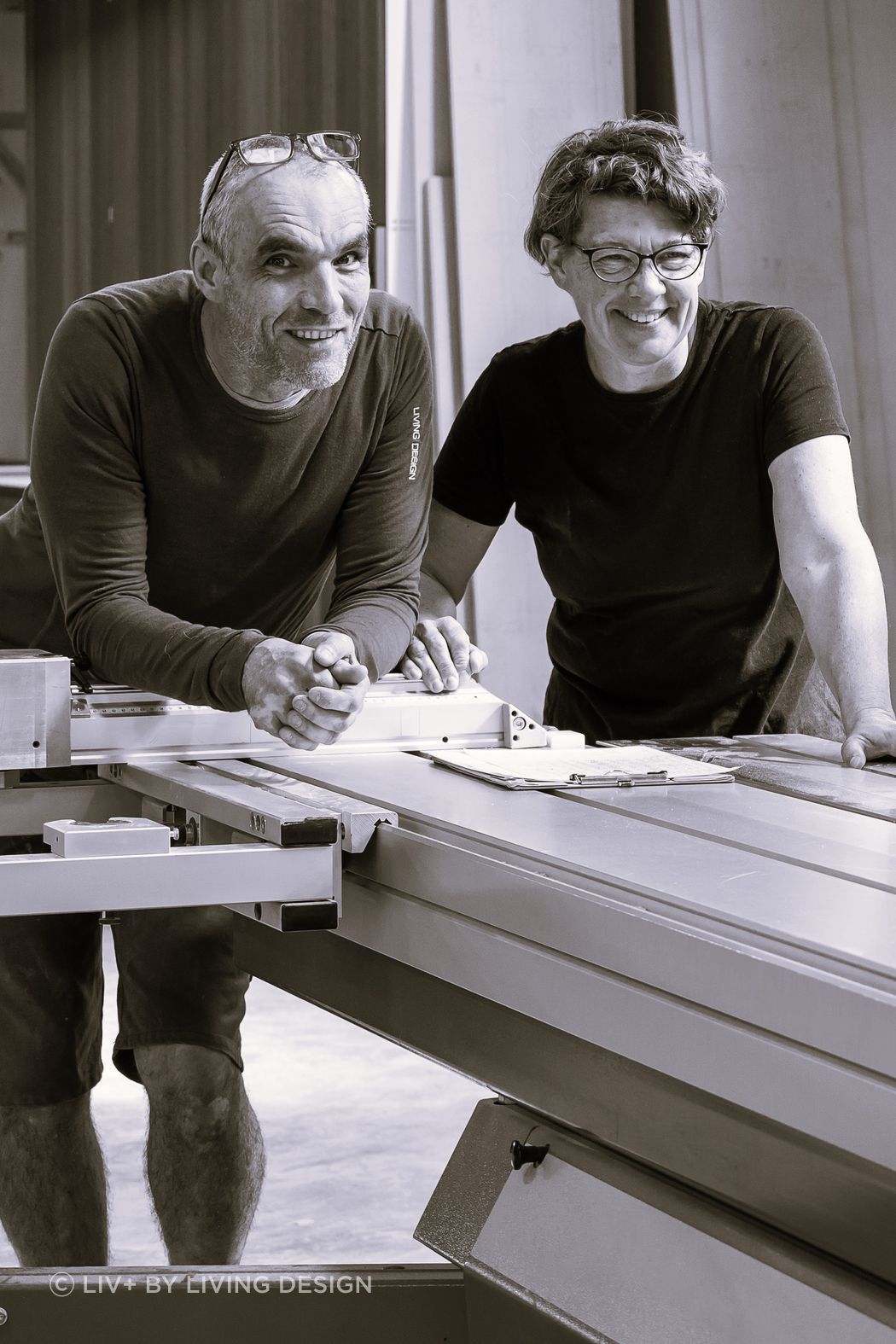 Living Design's Klaus and Annett Todt.