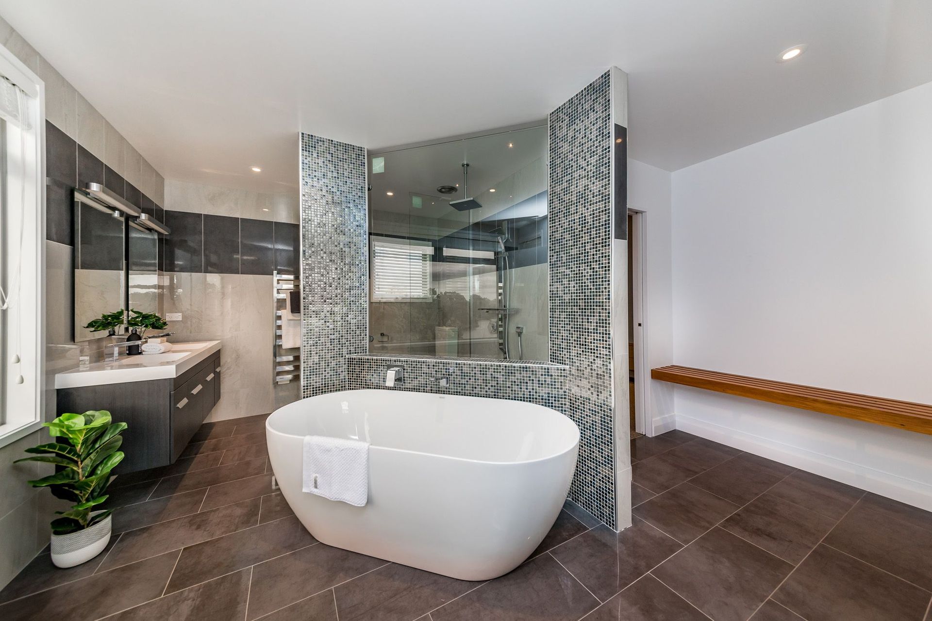 Simone is excited to see oceanic colours coming in, including blues, greens and tinted whites.