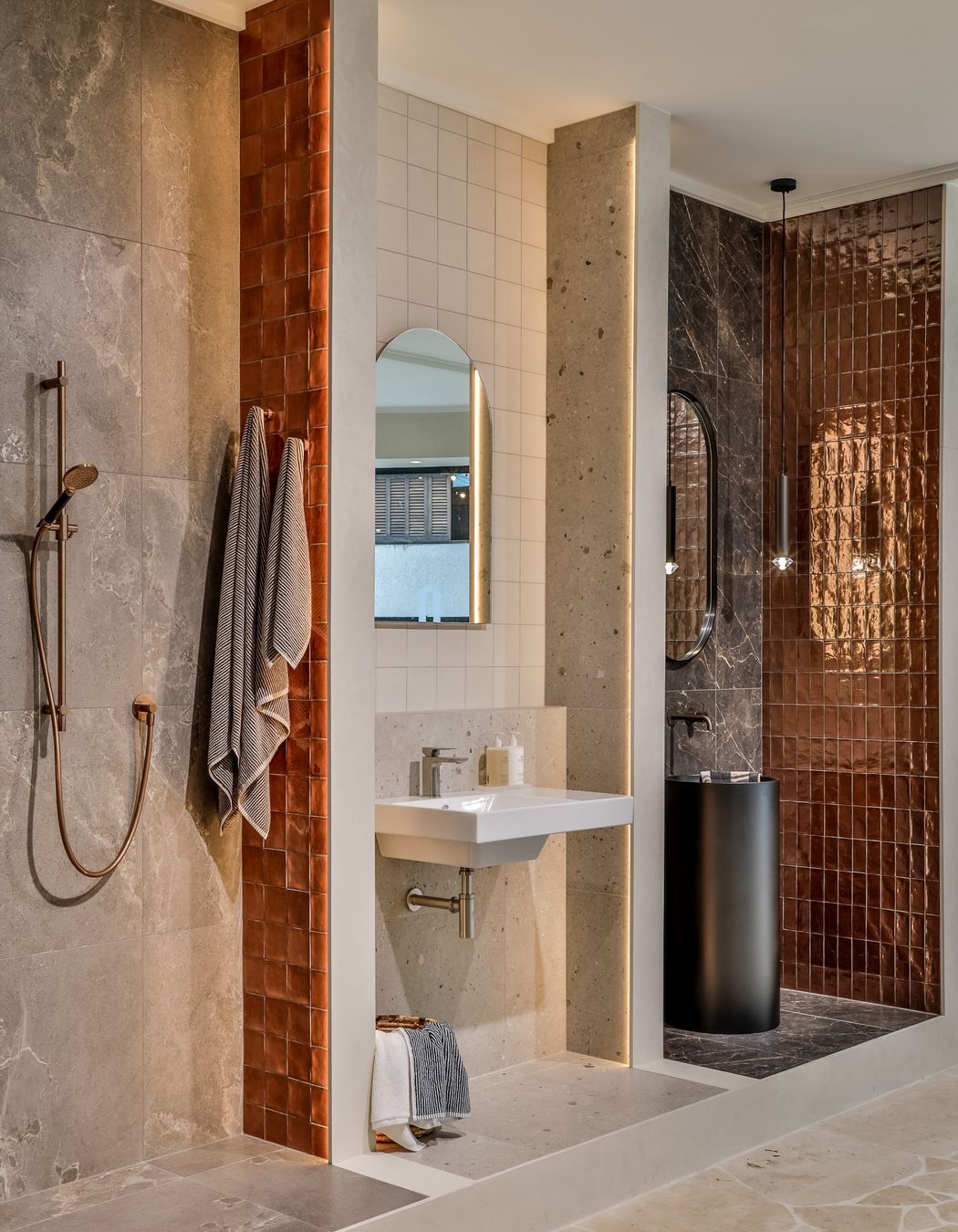 The space has been thoughtfully curated, featuring a large selection of displays and concepts that offer plenty of inspiration for designers and their clients.