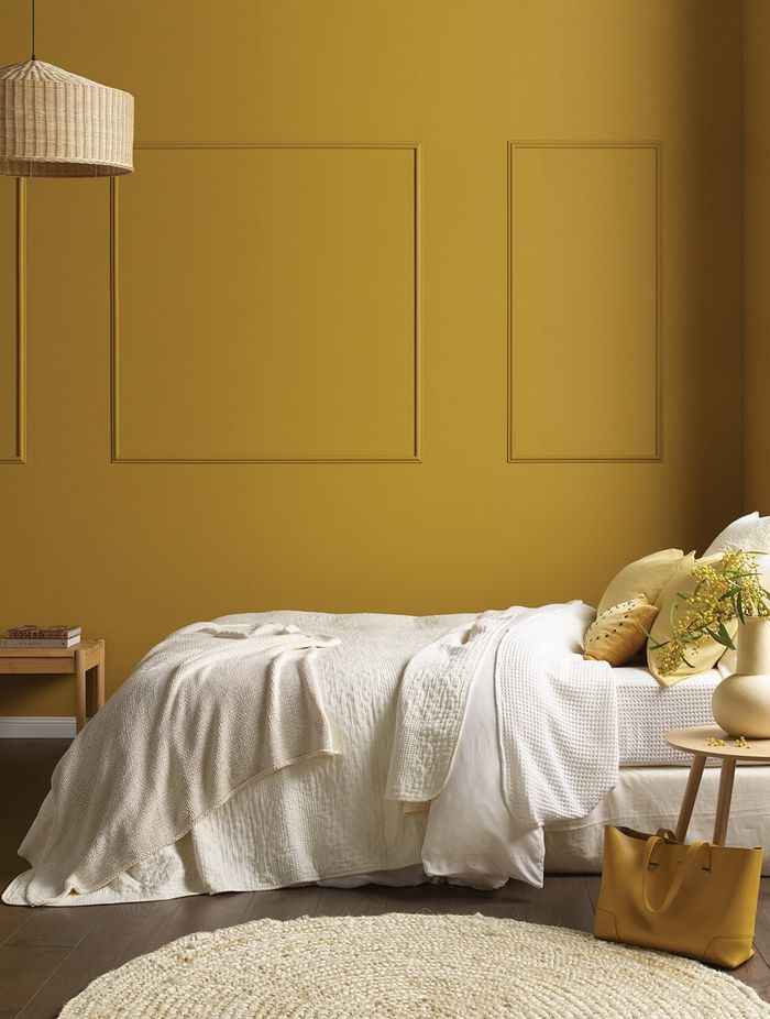 Eggshell Acrylic Paint in Sundance, part of the Capsule Collection.