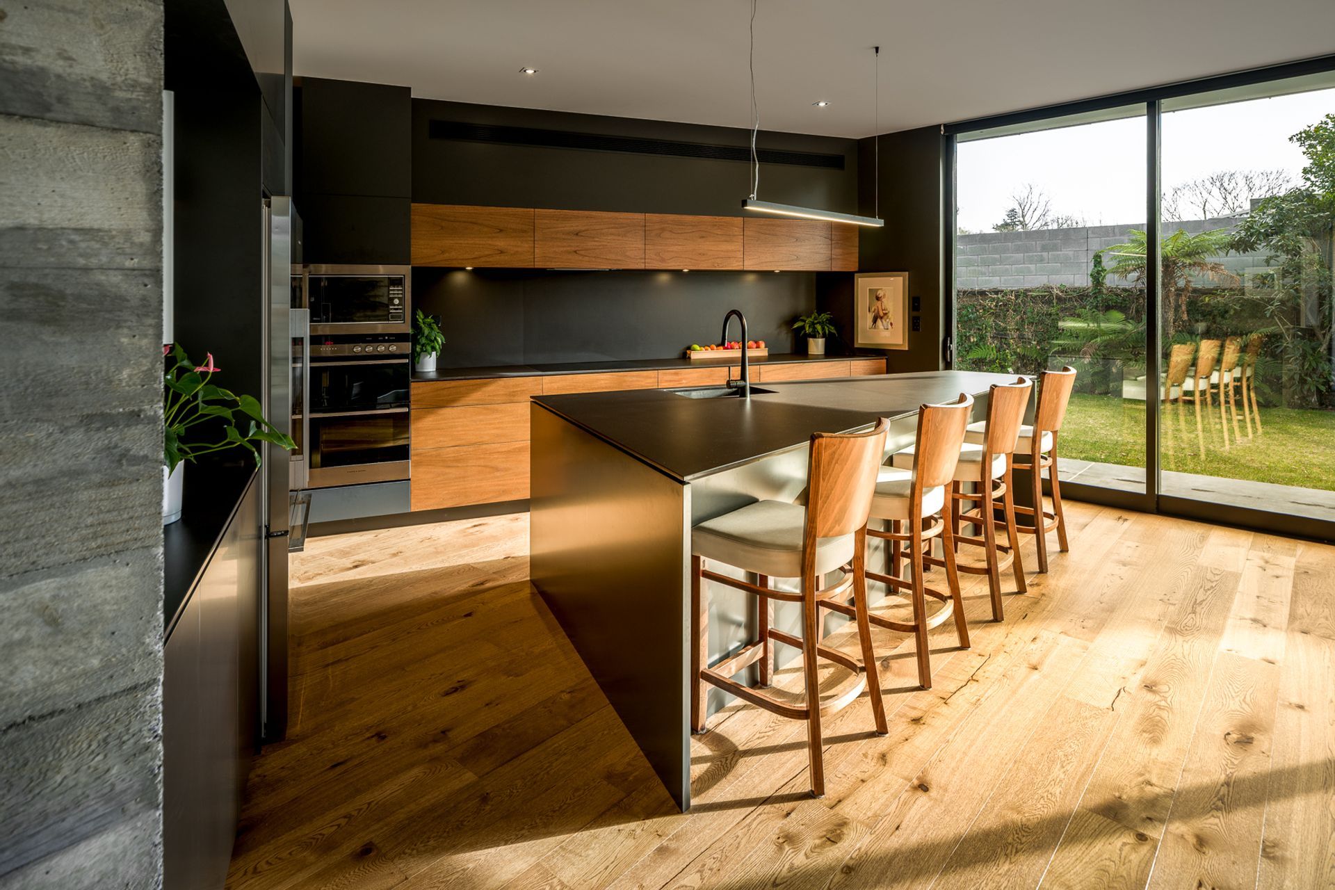 Dennis started architectural photography when Christchurch was starting to rebuild | Shark House, Christchurch | Design by First Light Studio