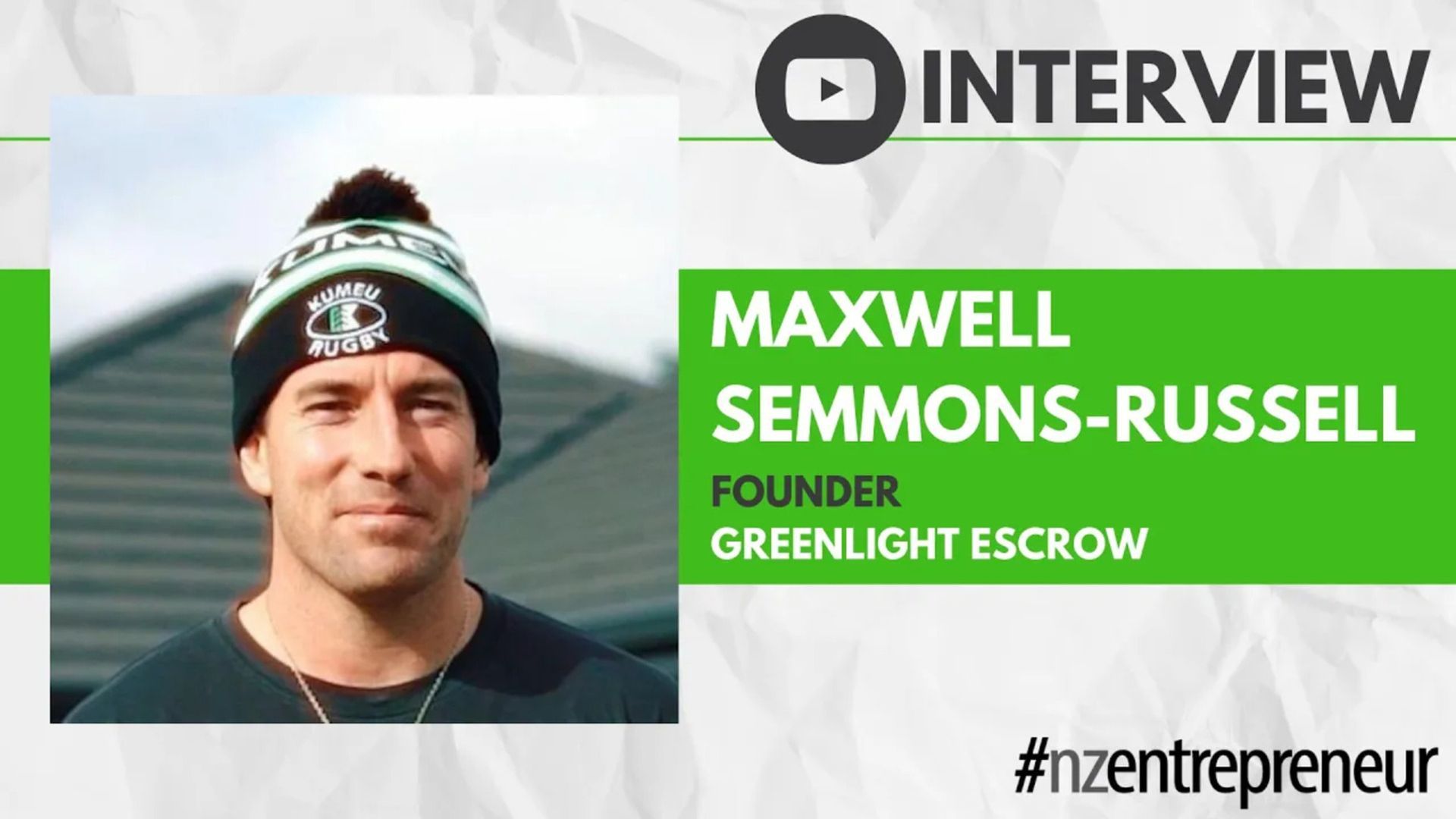 Interview: Maxwell Semmons-Russell, Greenlight Escrow video