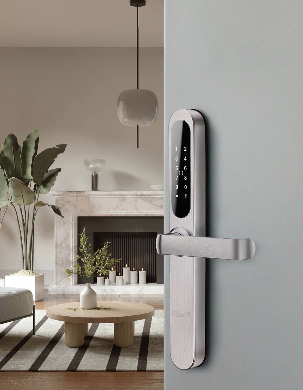 The locks are suitable for installation on both aluminium and timber doors.