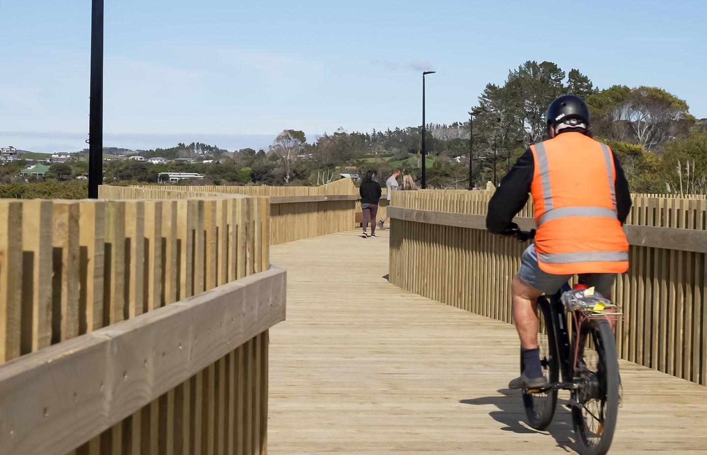 “Obviously you don't want any protruding timber or any tripping hazards,” says Vermeulen.  “But as we commenced installing the timber, we realised they have it right in their [Northpine’s] yard and are supplying good quality timber that has a good gauge depth.”