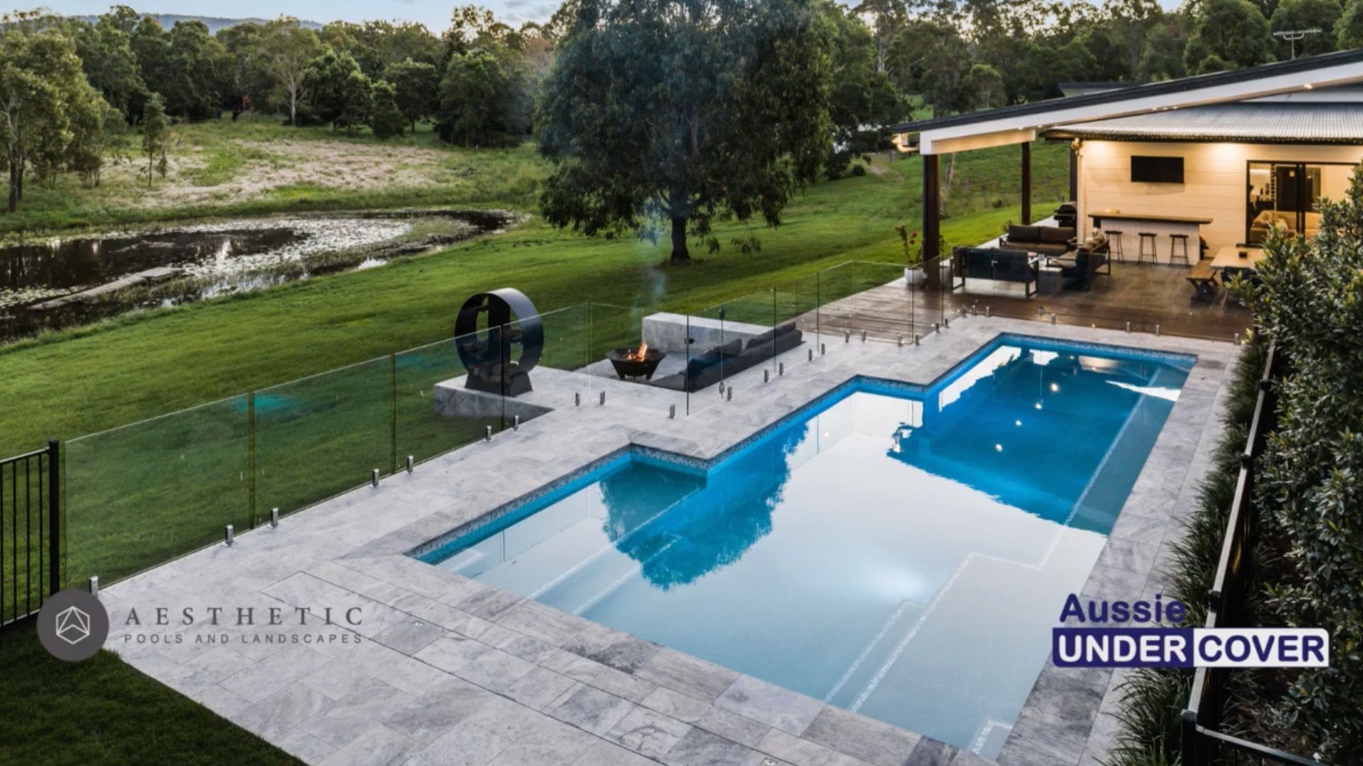 Aesthetic Pools & Aussie UnderCover @ Samford Valley Project video