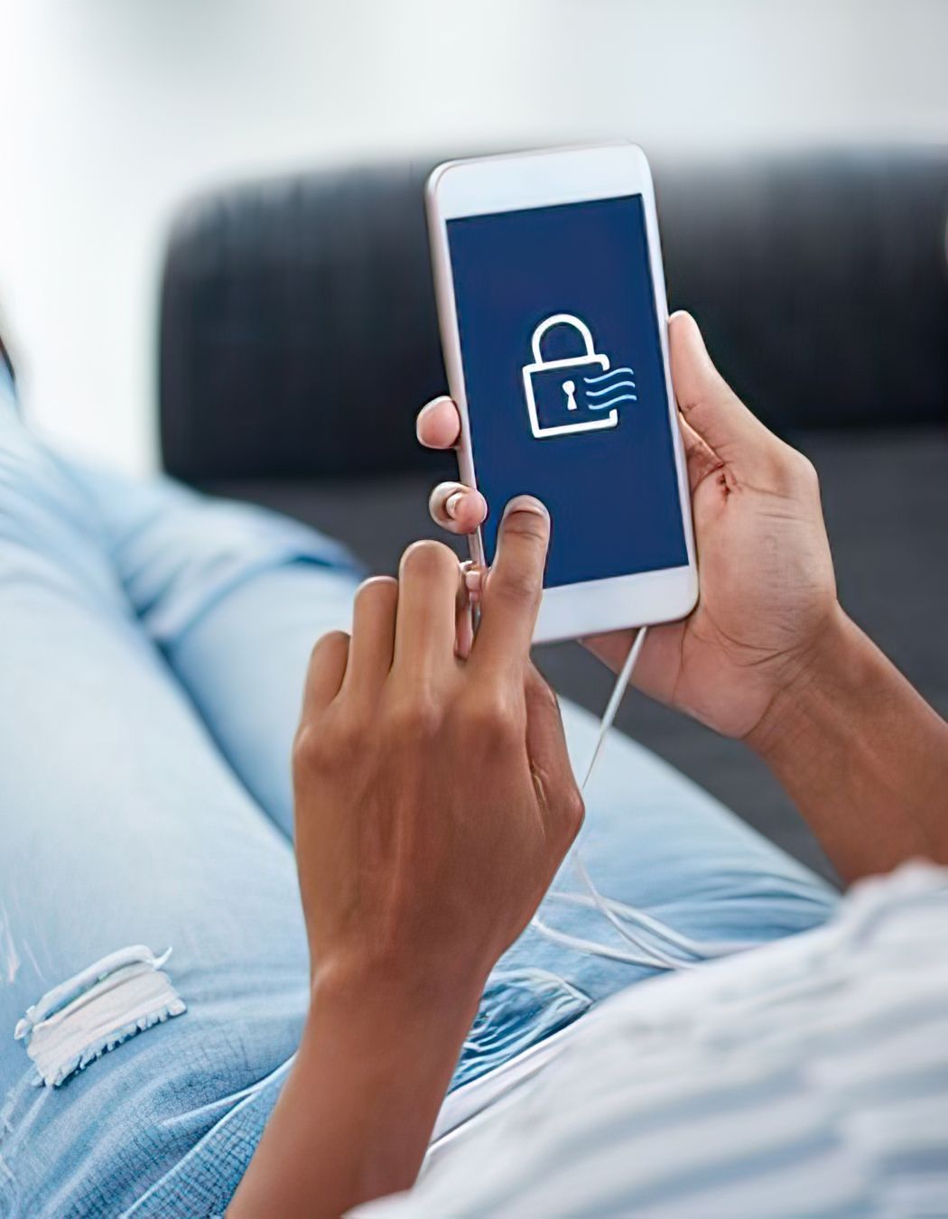 Users can manage their smart lock through the Schlage Breeze app.