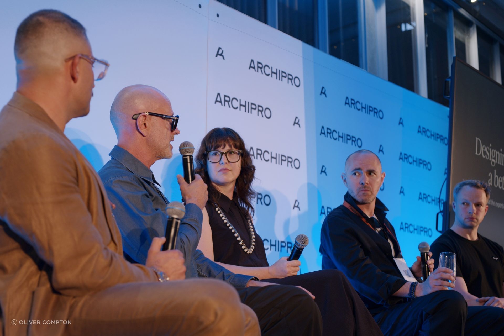 From left to right, Nimrod Rotenberg, Cobild Lux; Matthew Cantwell, Secret Gardens; Stacey van Harn, Hecker Guthrie; Robert Davidov, Davidov Architects; Adam Kane, Adam Kane Architects