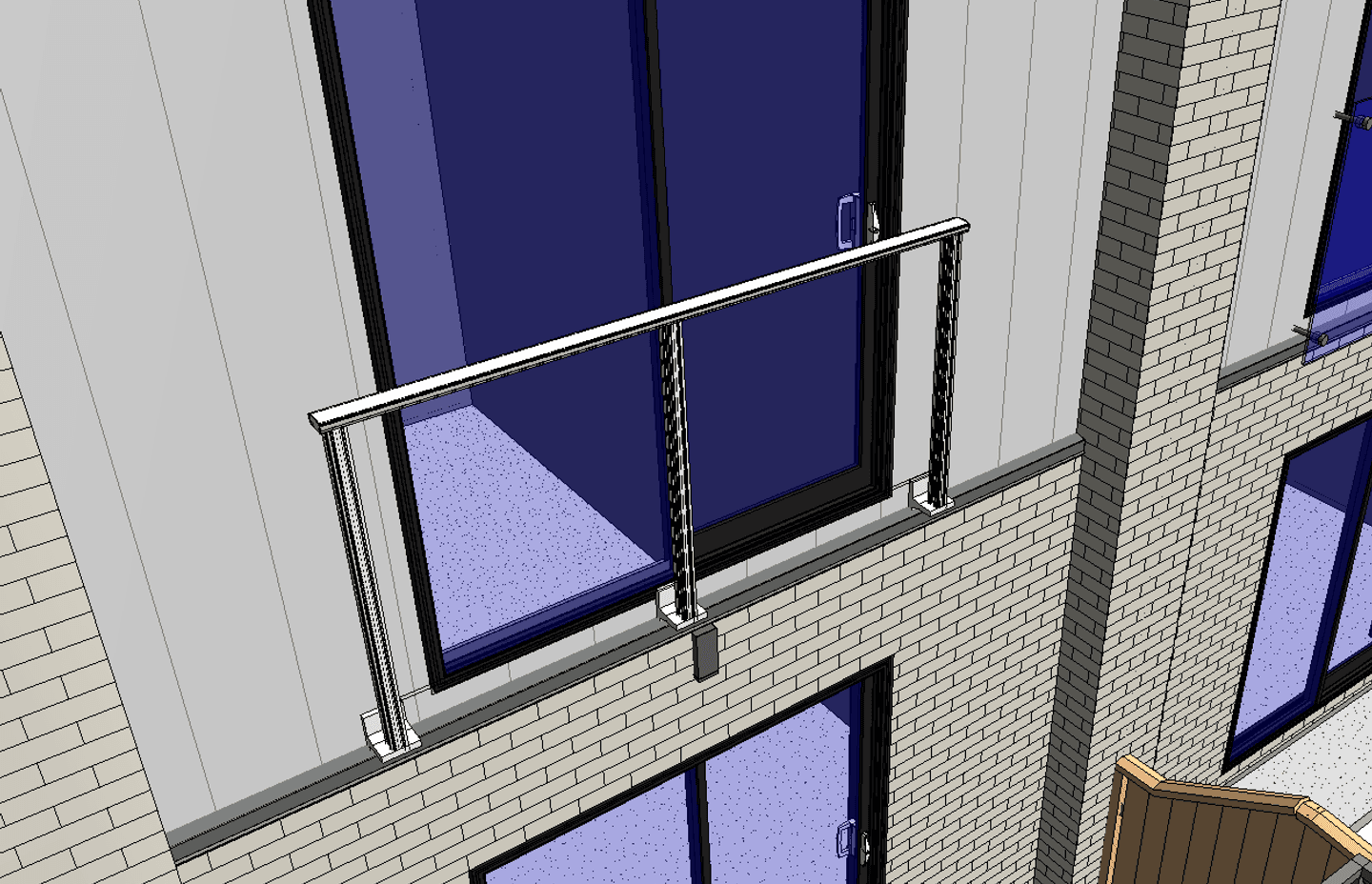 An example of a design interface within the BIM software.