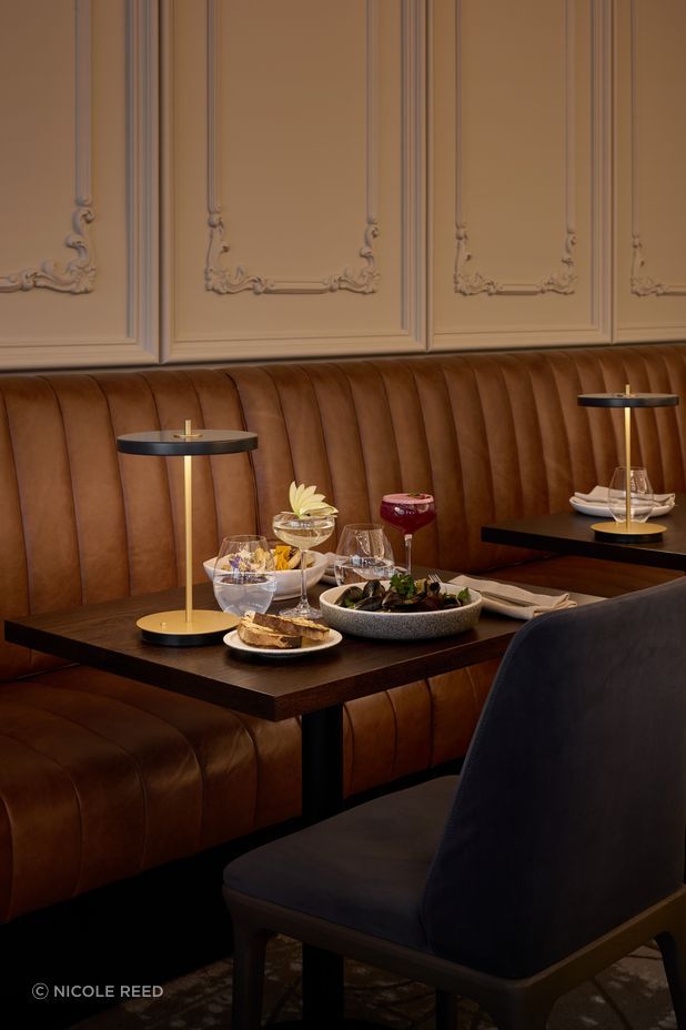 Each seating area has been carefully crafted to give visitors a comfortable, elevated dining experience.