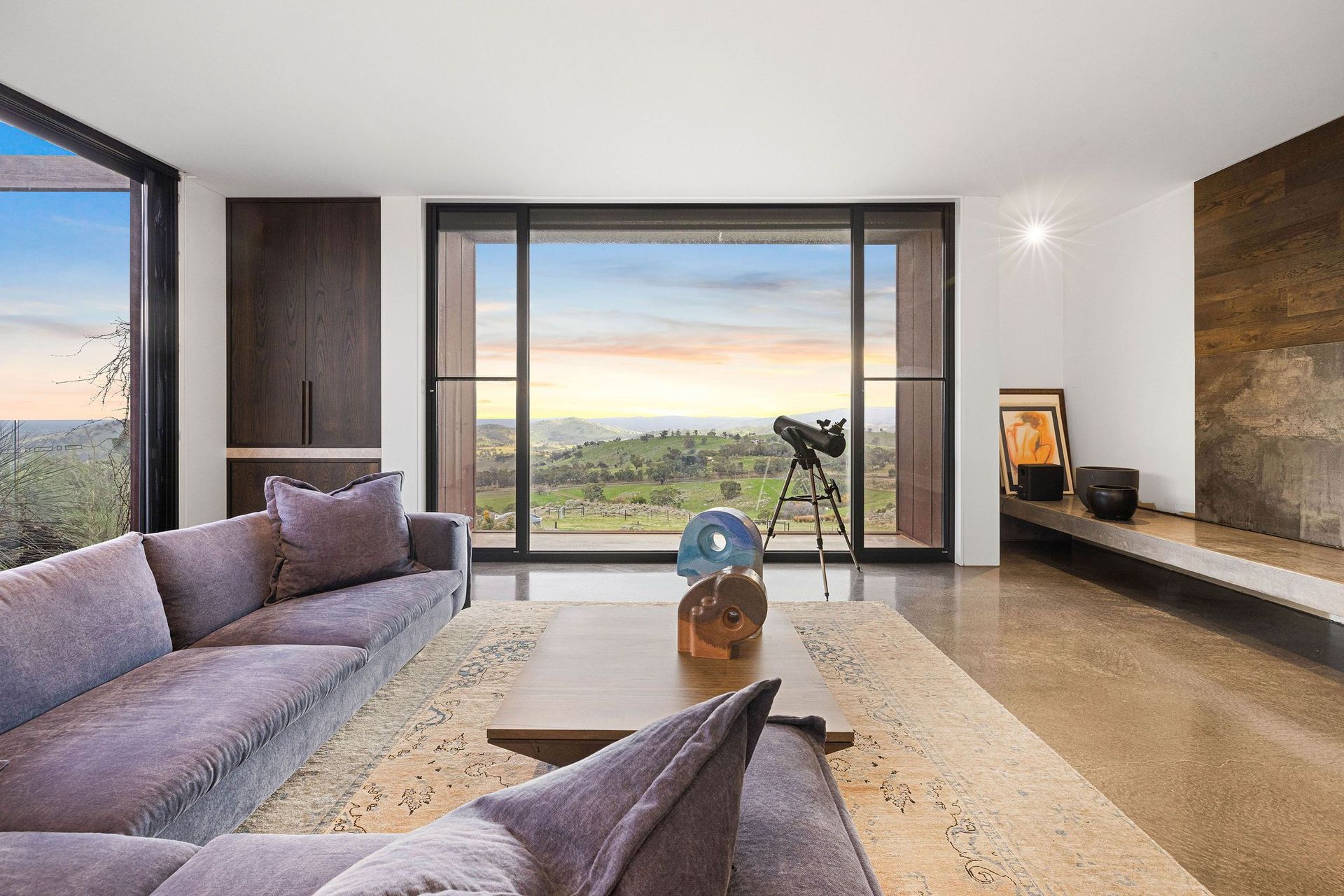 Euroa House's interior defies minimalist expectations to embody warmth and comfort