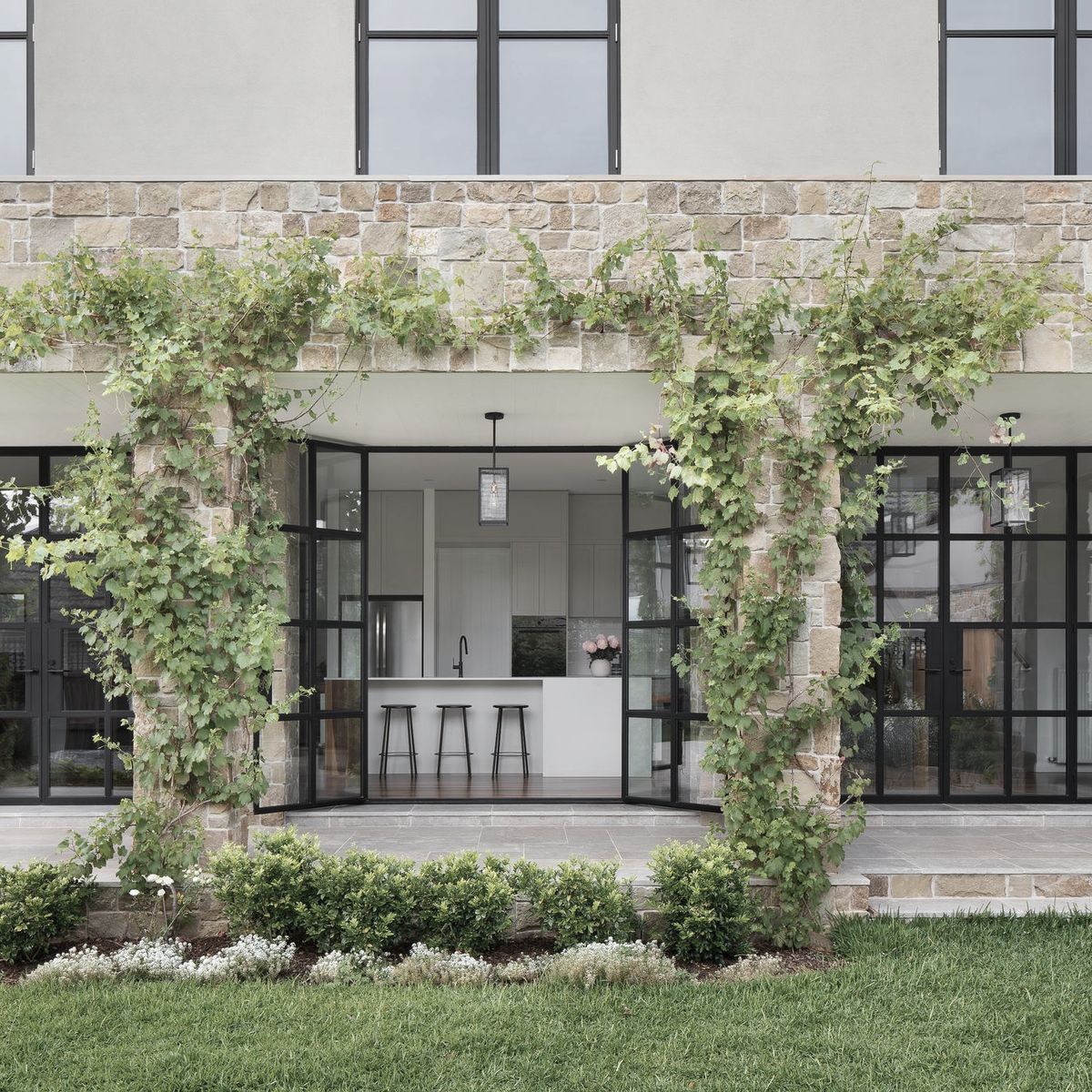 Inside a traditional family home filled with contemporary comforts