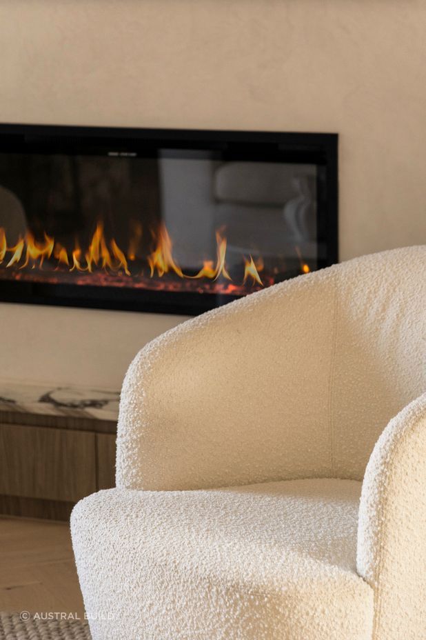 Natural tones and textures bring the palette to life, adding warmth and interest.