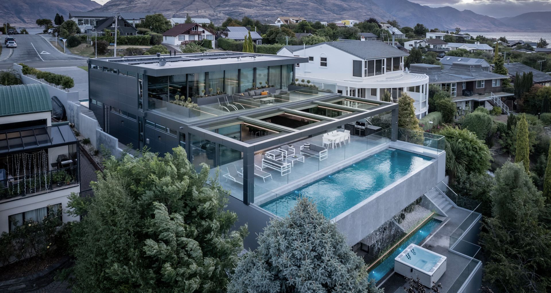 The Lake House in Queenstown, New Zealand.