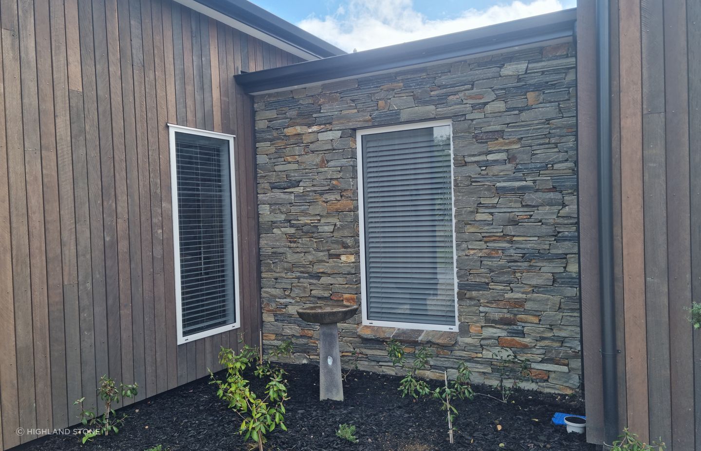 Thanks to the benefits of natural schist, the owners won’t need to do much to keep the stone walls looking as beautiful as the day they were built.