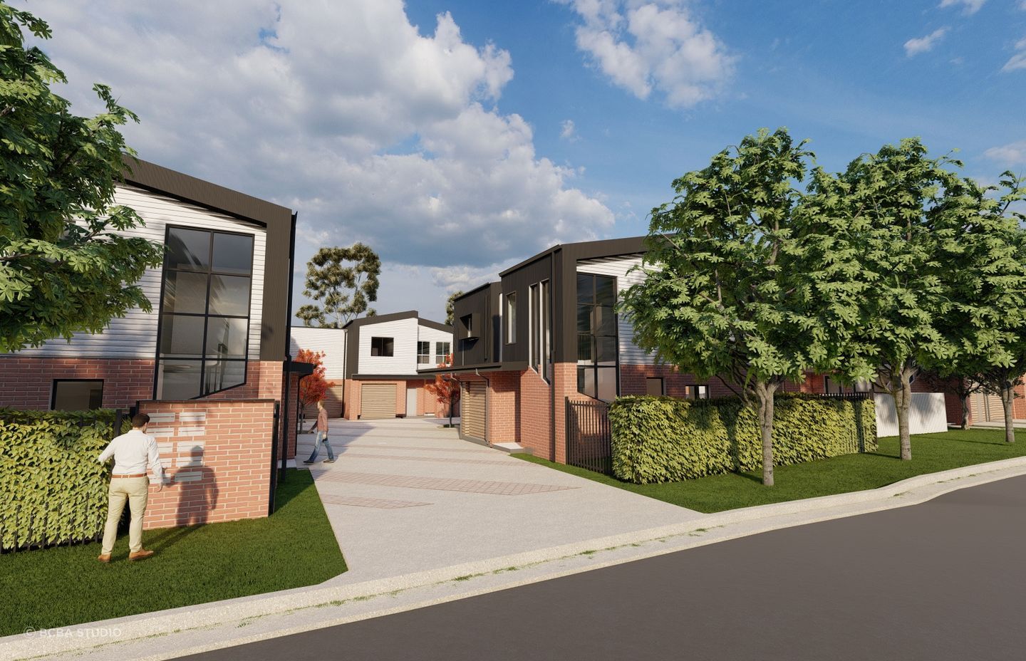 BCBA Studio aims to strike a balance between architectural feel and conventional housing with each community project.