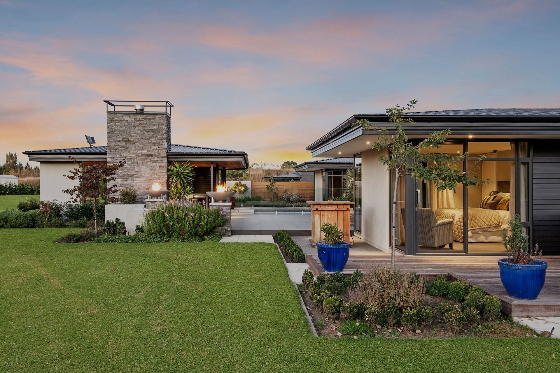 Teamwork was part of this project's success, says Daryl, with the home being a collaboration between DJ Hewitt Builders and O'Neil Architecture.