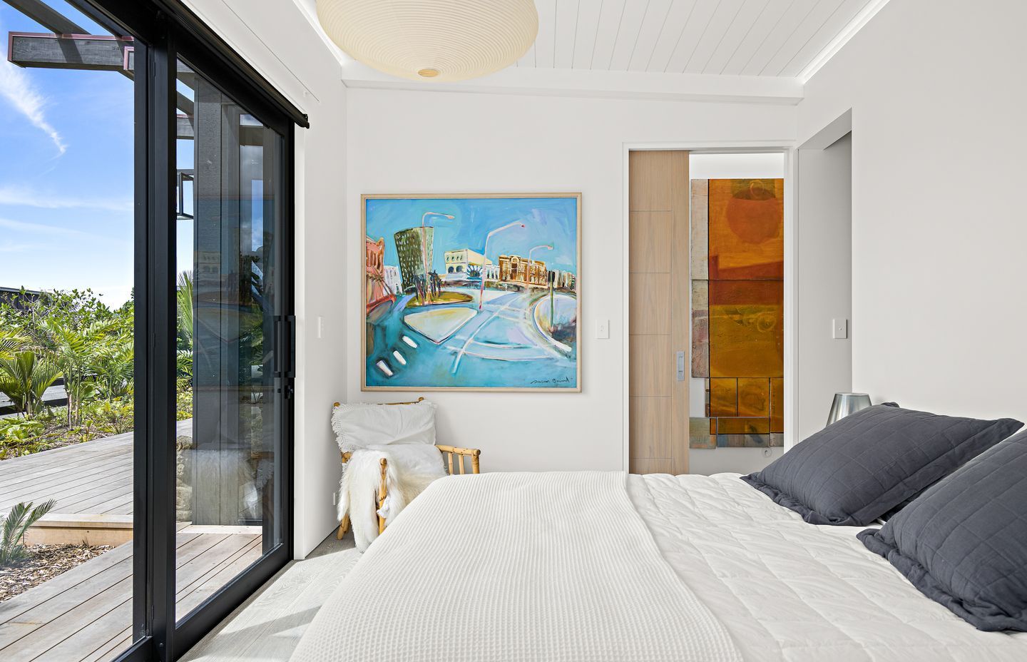 The second bedroom features a walk-in-wardrobe and ensuite.