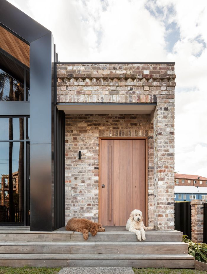 A warm and welcoming entrance.