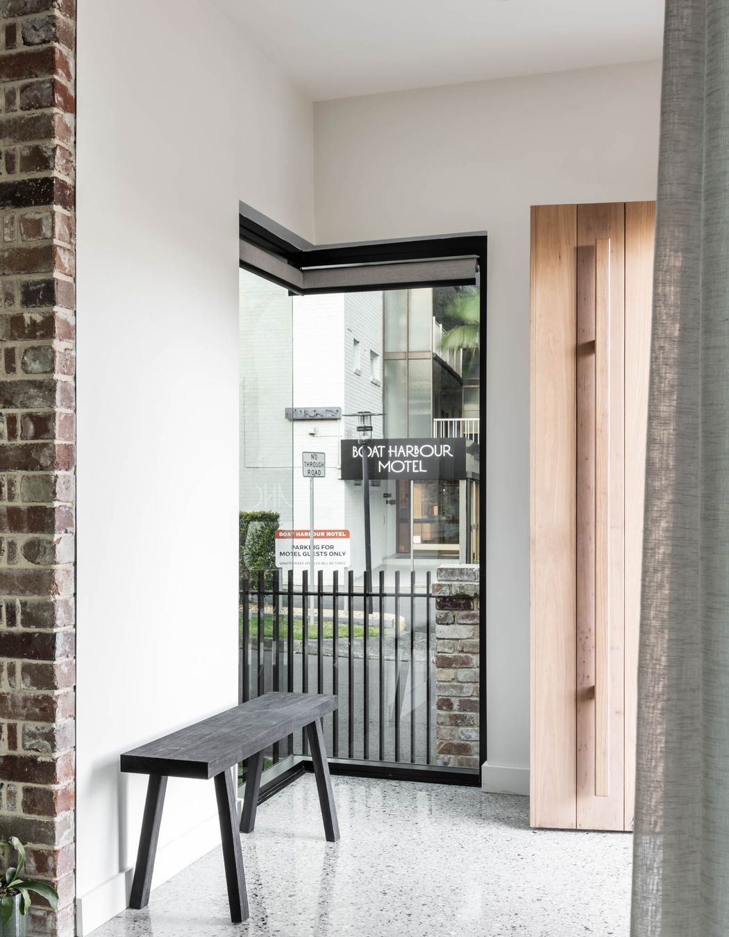 A welcome view of the city.