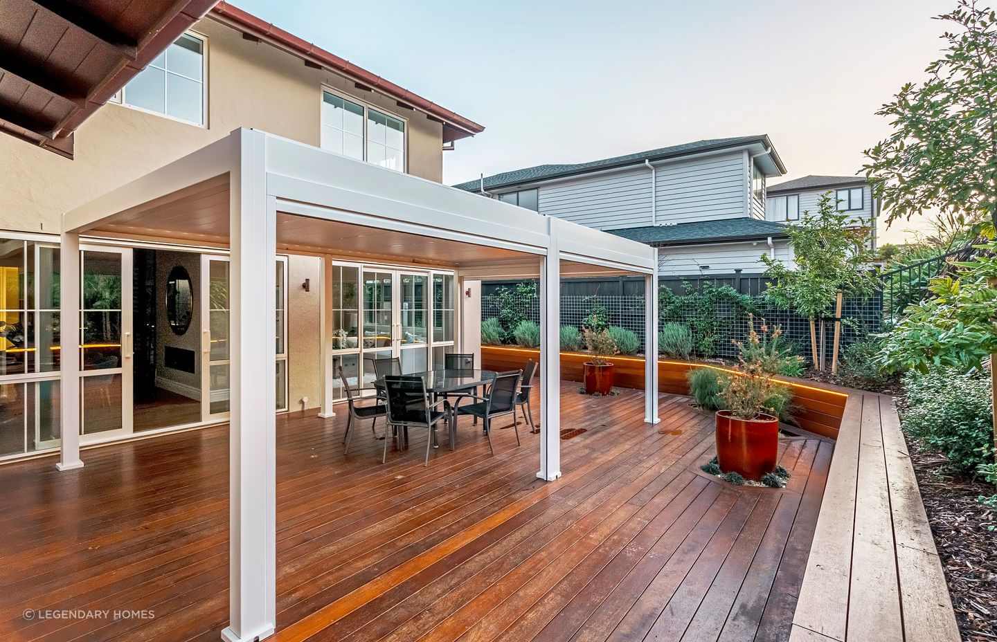 "The detailing of the false rafters wasn’t part of the original truss system, so to hide the fixings everything had to be plugged with the drain to make them disappear."