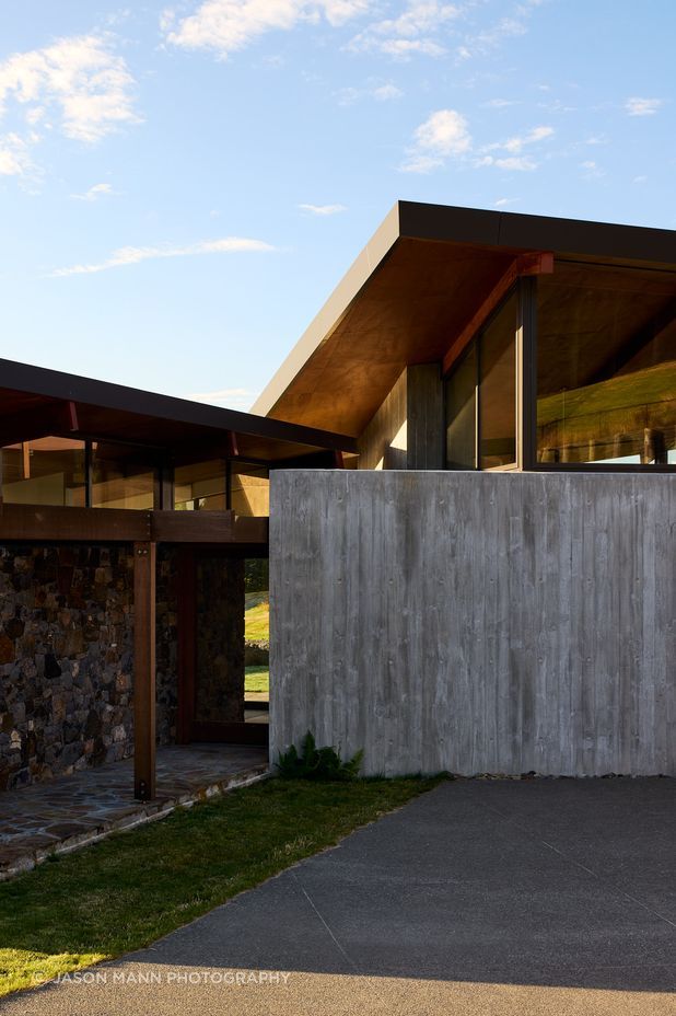 "The idea was it was almost a little bit of mystery; you don't see much of the view,” Jasper shares.