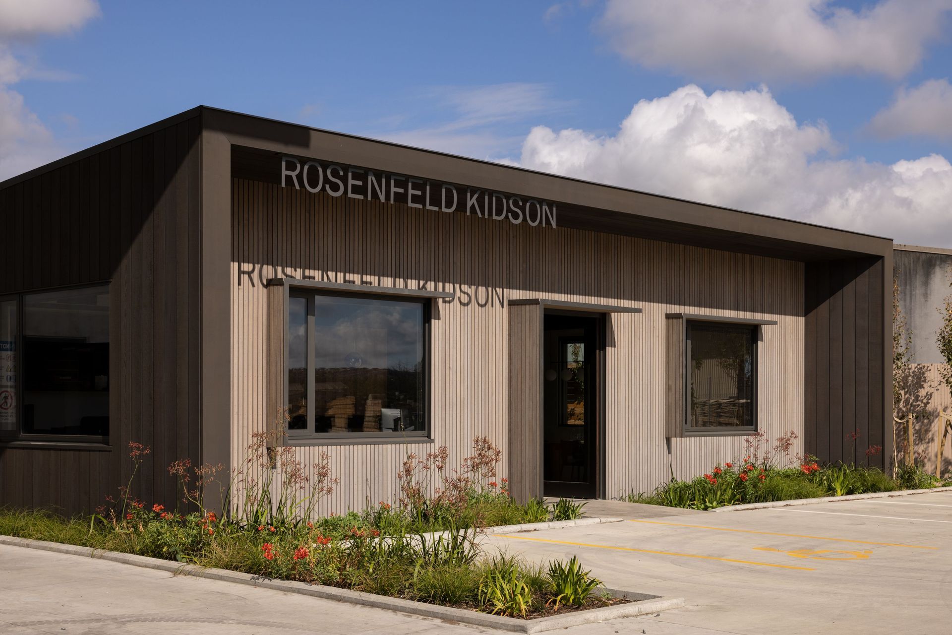 The office-turned-showroom at Rosenfeld Kidson, designed by Roy Tebbutt of Strachan Group Architects. “There was a lot of trust from the client,” says Roy. “There was uptake on everything.”
