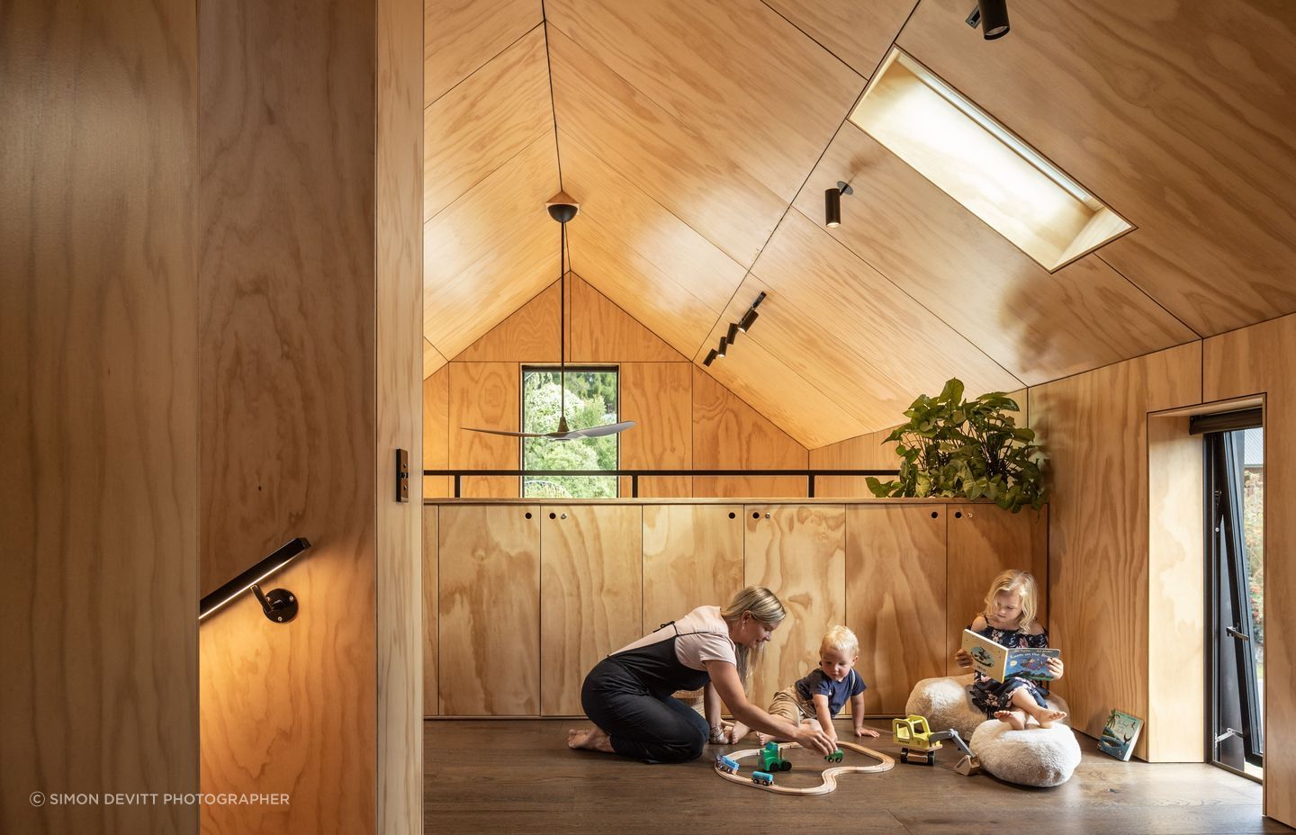 “We did all the cabinetry and joinery design, with input from the client. Similarly, with the furniture and styling, we assisted the client with selecting all those. We wanted to keep the palettes quite consistent.”