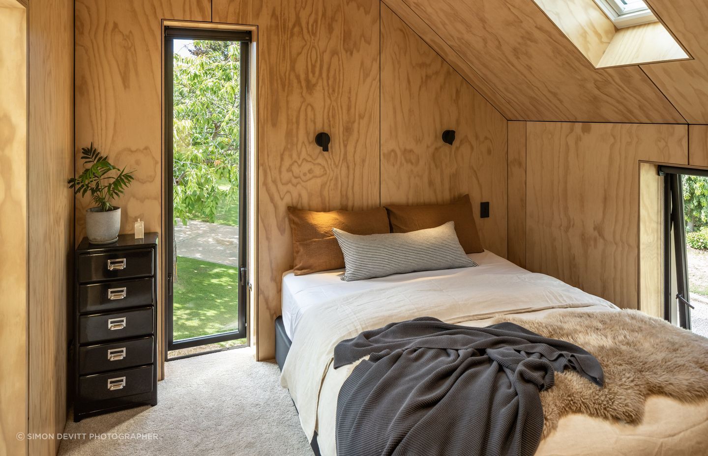 The compact style and minimal use of materials are an influence of Japanese design.