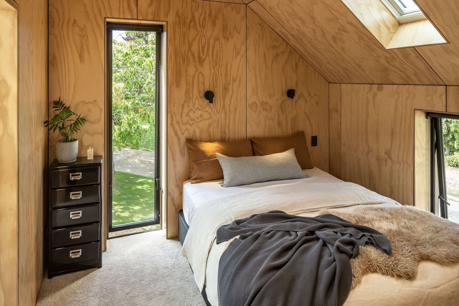 The compact style and minimal use of materials are an influence of Japanese design.