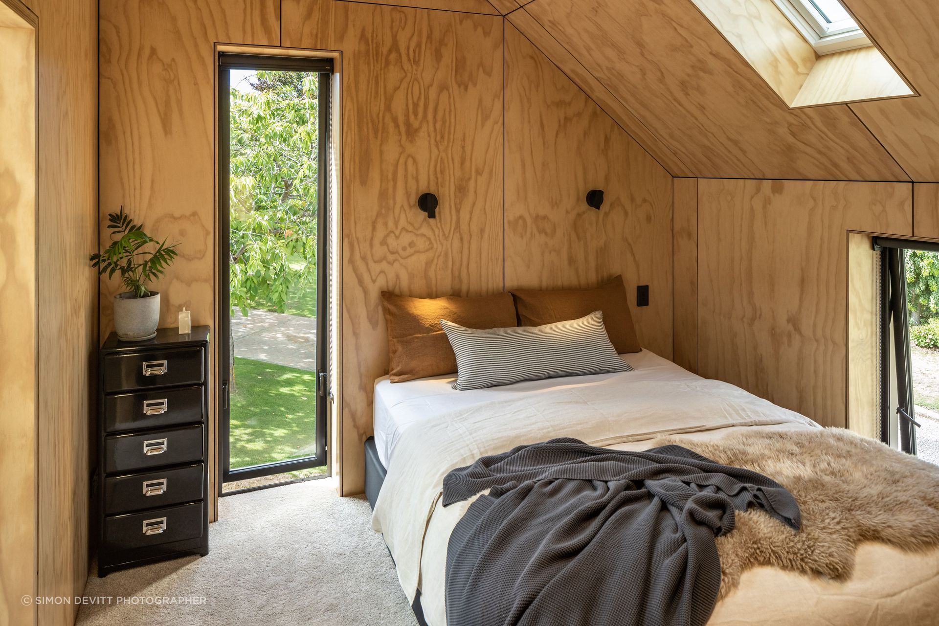 The compact style and minimal use of materials are an influence of Japanese design.