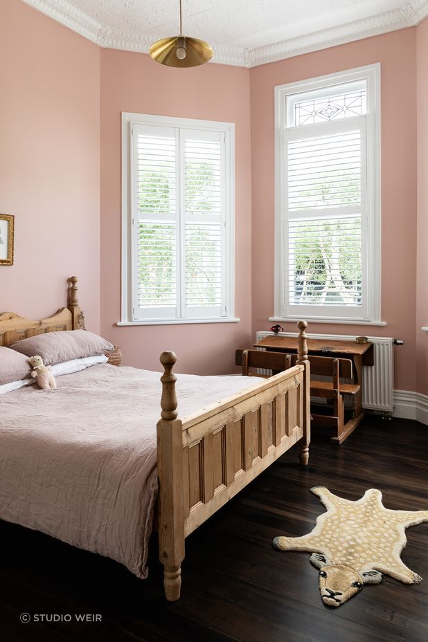 Half Treaty by Aalto Paints was the perfect pink paint choice.