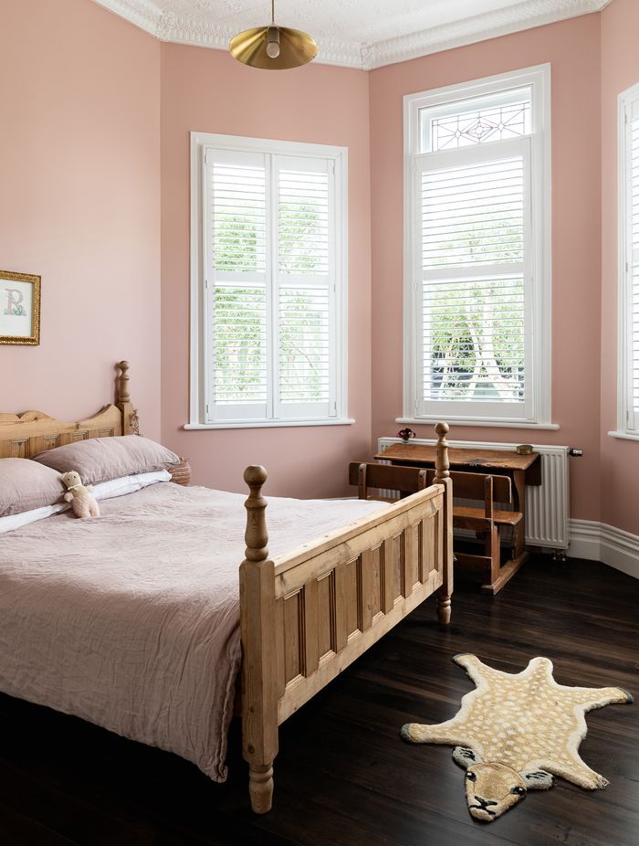 Half Treaty by Aalto Paints was the perfect pink paint choice.