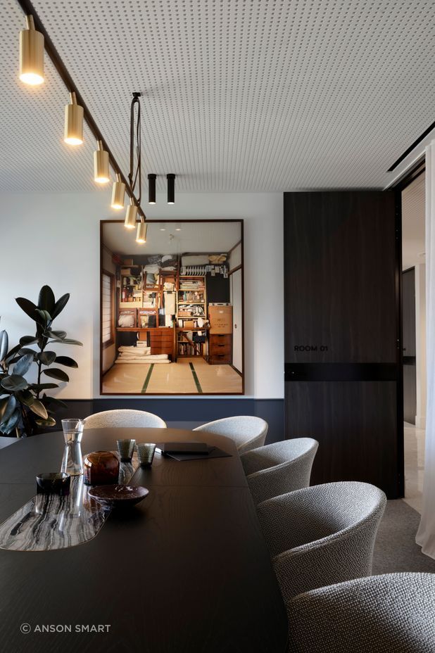 Art Bank worked with the designers to source stunning artwork by local artists to provide relief to the spaces.