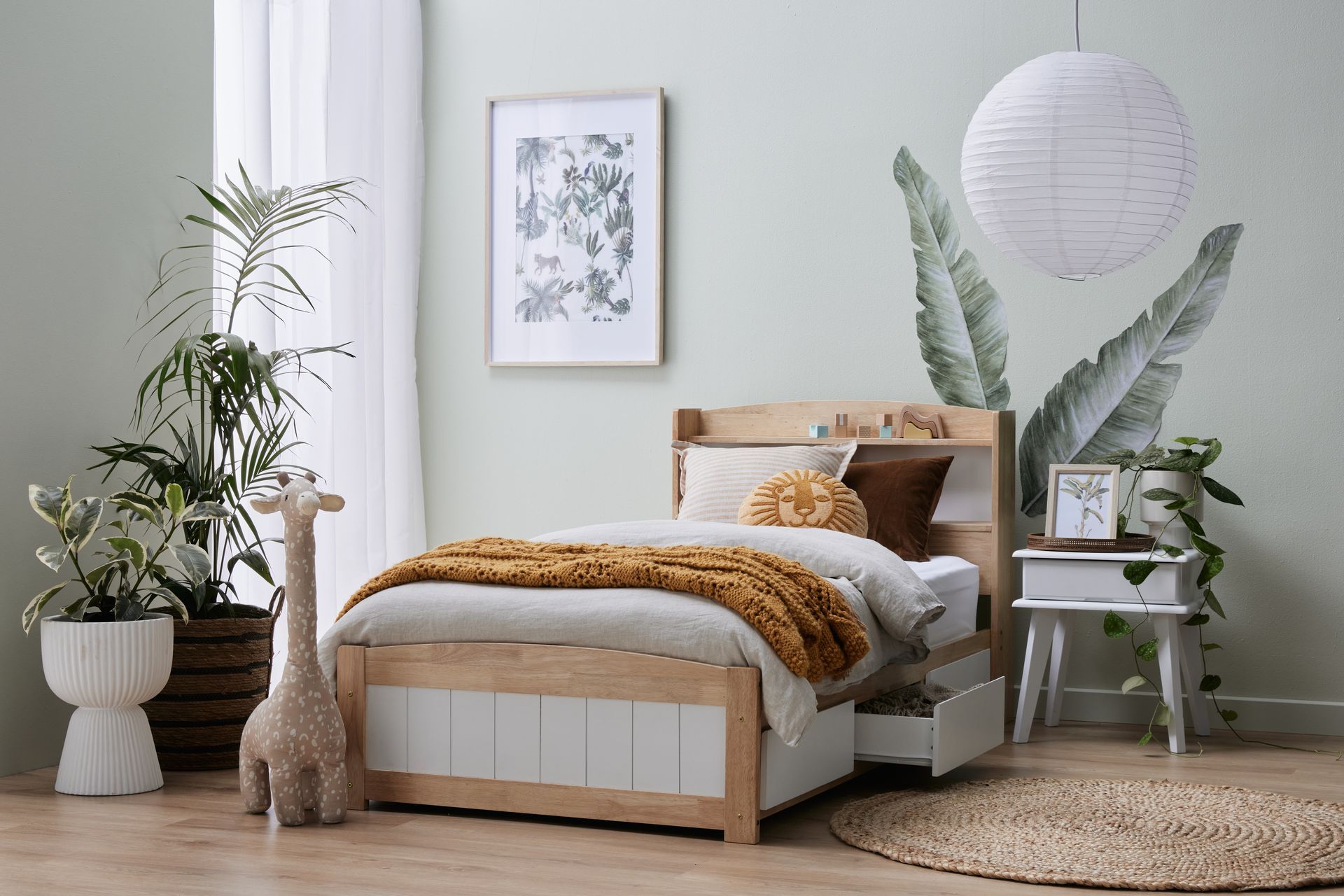 Options like this Rio Toddler Single Storage Bed with Hardwood Frame are the perfect addition to any children's bedroom