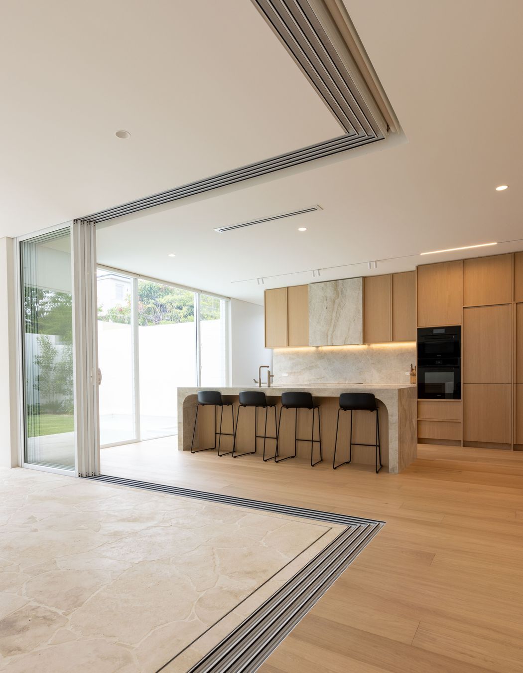 The lines are blurred between indoors and out.