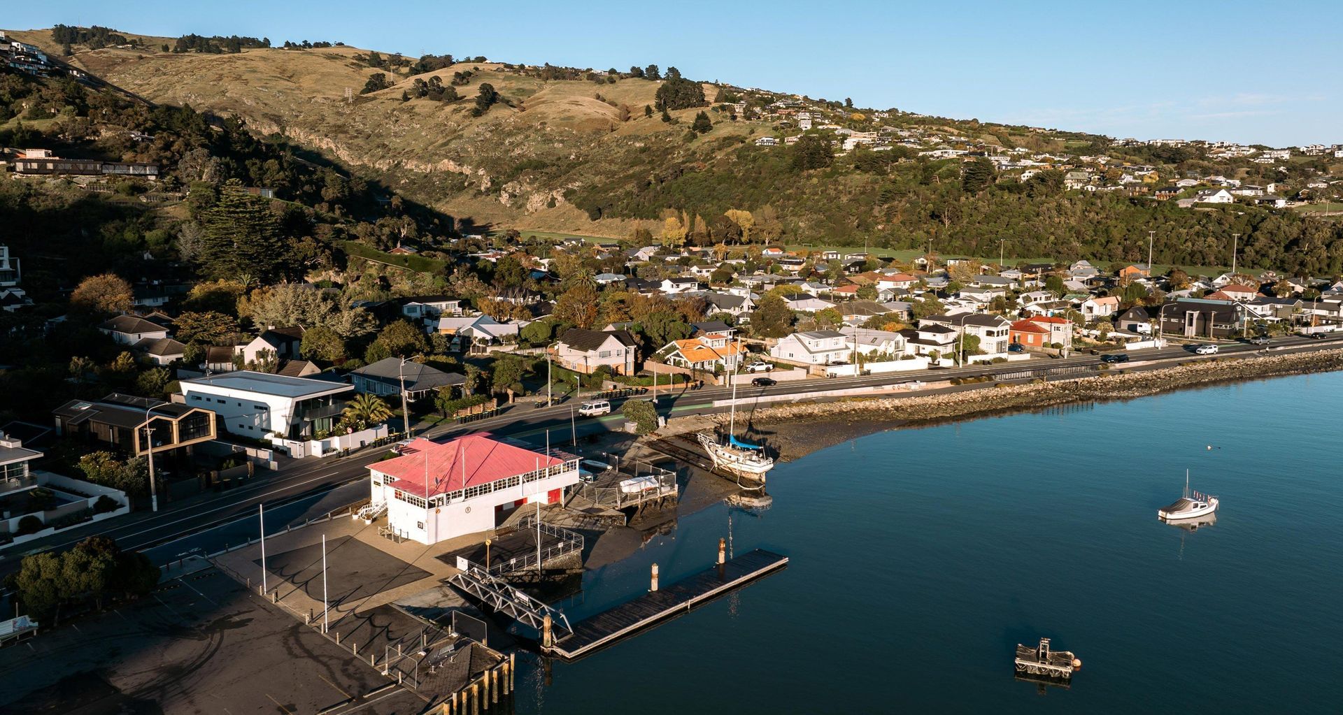 The Christchurch Yacht Club. | Photography: James Munro from Itch.