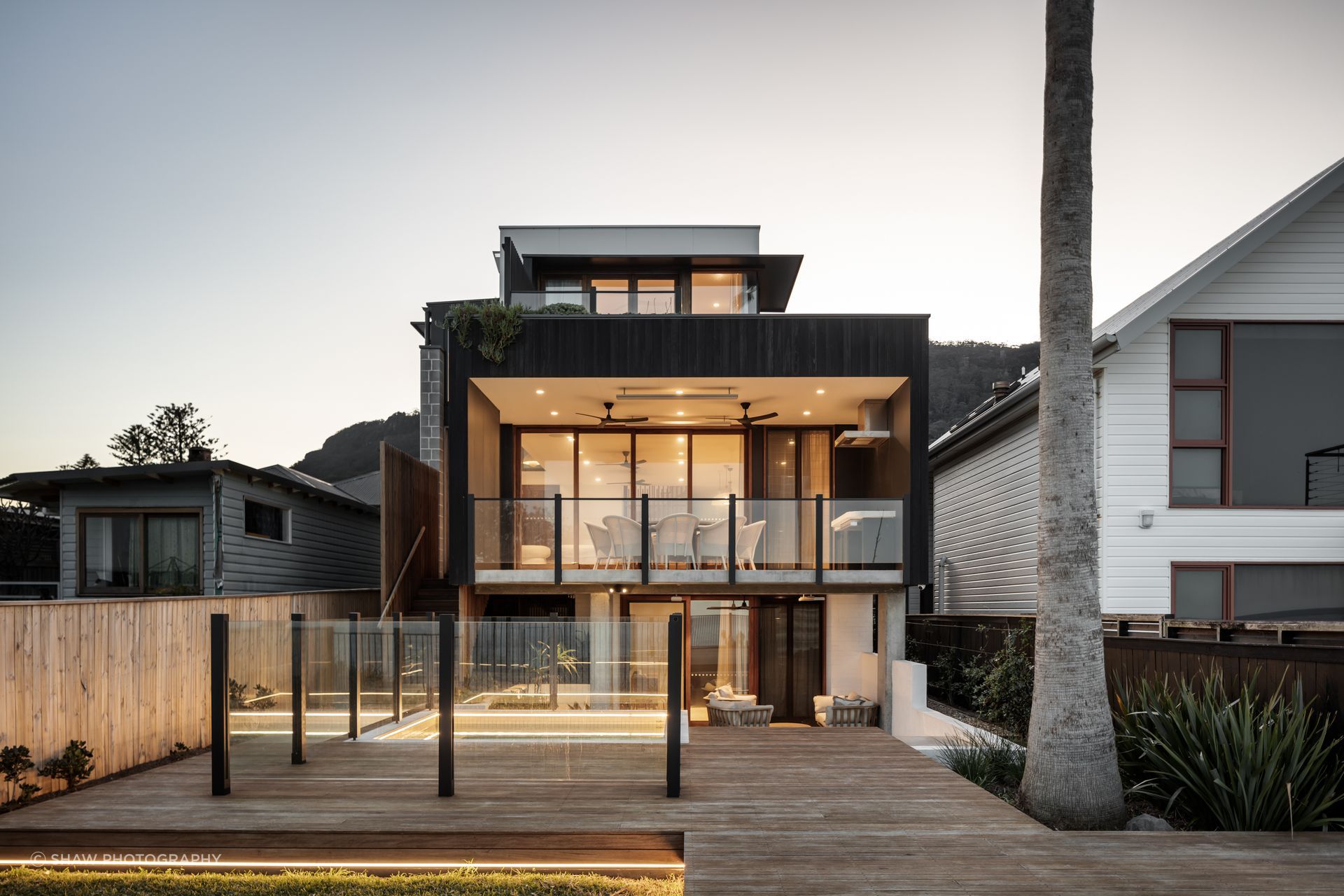 The back facade of The Coledale Ave House by Alex Urena