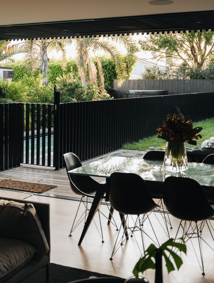 The new layout provides uninterrupted indoor-outdoor connection.