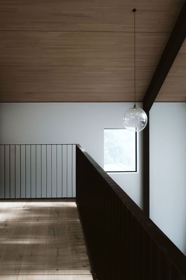 Hardwood flooring from Forté has been used for the mezzanine level.