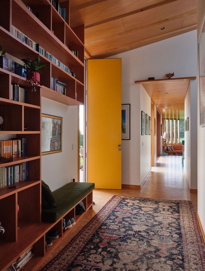 Warmth from natural light and timber was utilised carefully in the design.