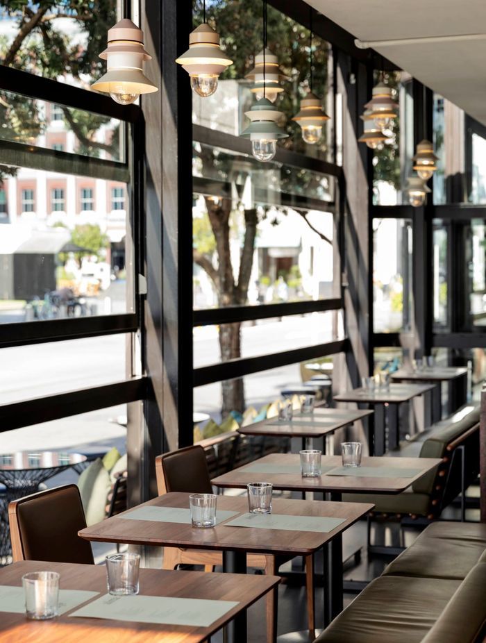 Diners can enjoy the intimate atmosphere and people-watch inside or dine outside on the street to enjoy the inner city atmosphere.