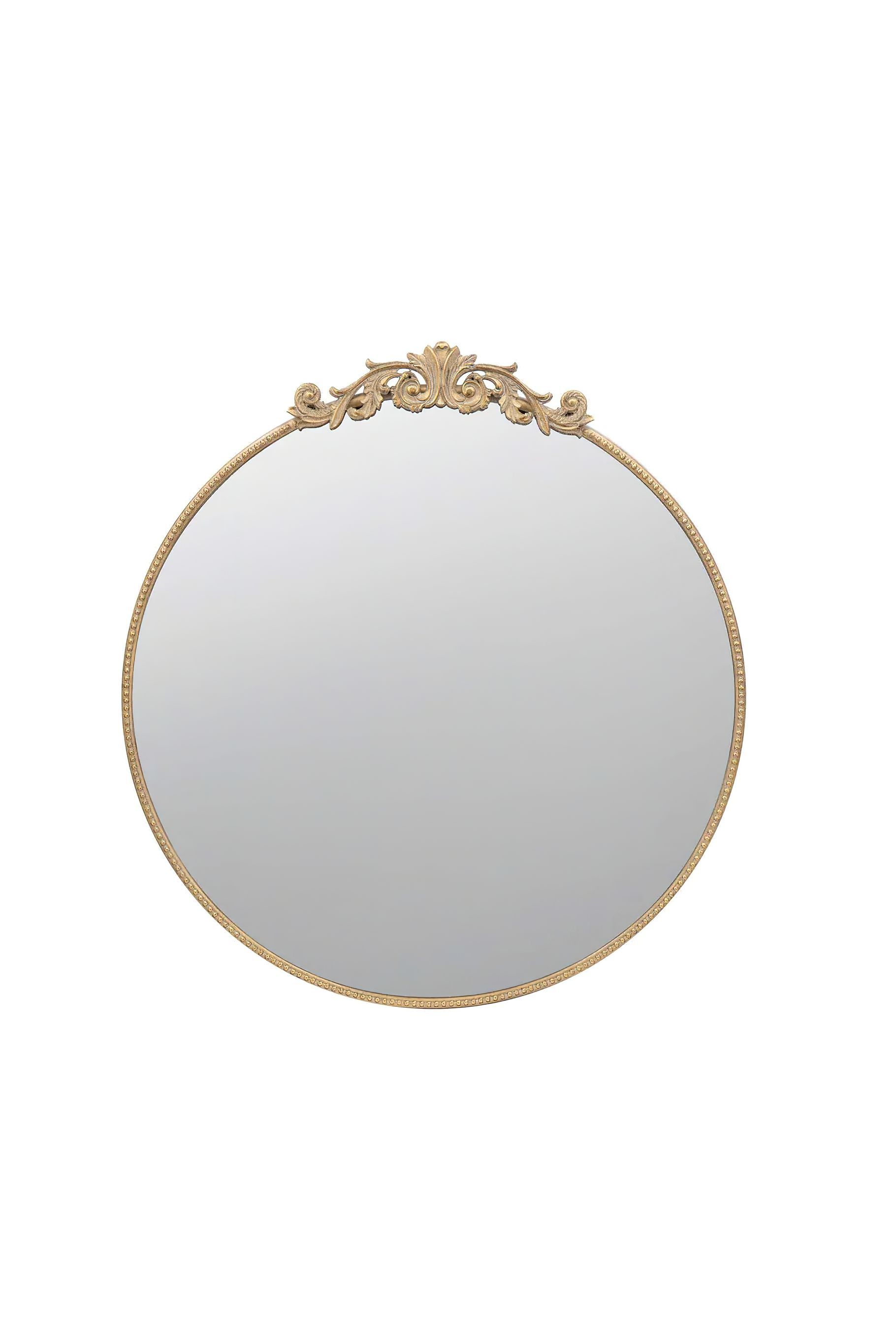 Emac &amp; Lawton ‘Dia’ round mirror by Pearl Lighting and Brassware