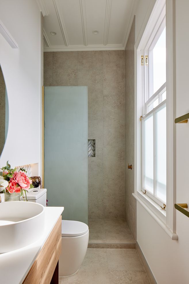 Original parts of the house were sympathetically renovated, as well as adding the extension.