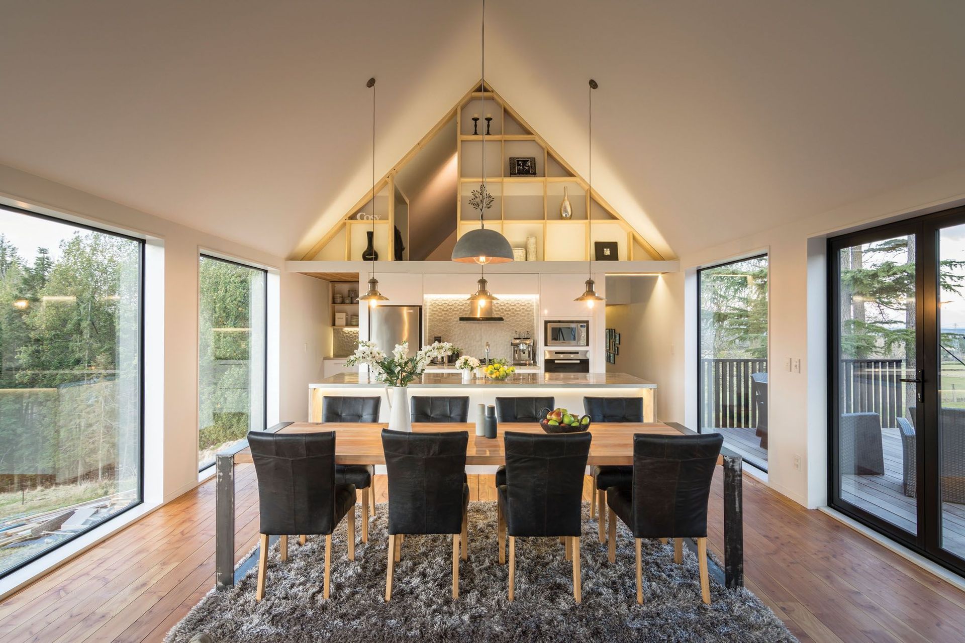 A clever and stylish use of interior space — Photography by Mick Stephenson.