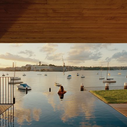 The dramatic transformation of a fisherman’s cottage honours a site with views of Sydney Harbour